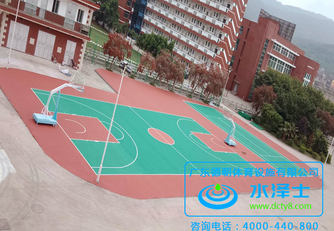 室外丙烯酸籃球場(chǎng)
