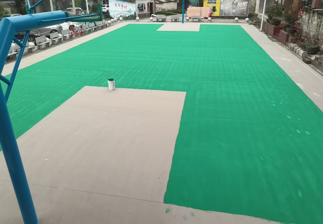 丙烯酸籃球場