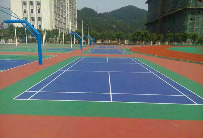 丙烯酸球場地坪材料