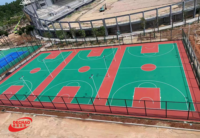 黑龍江硅pu球場材料